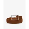 Christian Louboutin Mens  Chambeliss Leather Belt