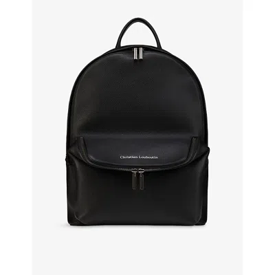 Christian Louboutin Mens Empire Black Nostalgic Leather Backpack