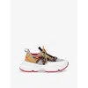 Christian Louboutin Trailnrun Sneakers With Spikes In Goose/delight