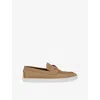 Christian Louboutin Reversed Nubuck Leather Loafers