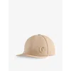 Christian Louboutin Mooncrest Active Monogram Canvas Baseball Cap In Saharienne
