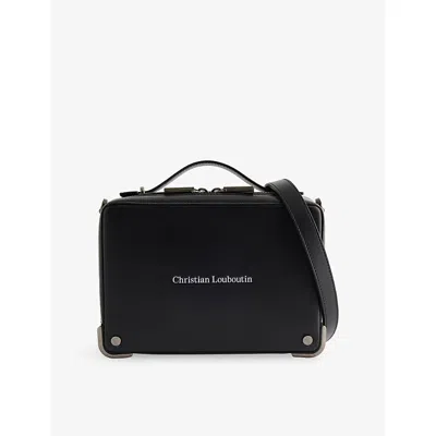 Christian Louboutin Mens Tactical Small Leather Cross-body Bag Black