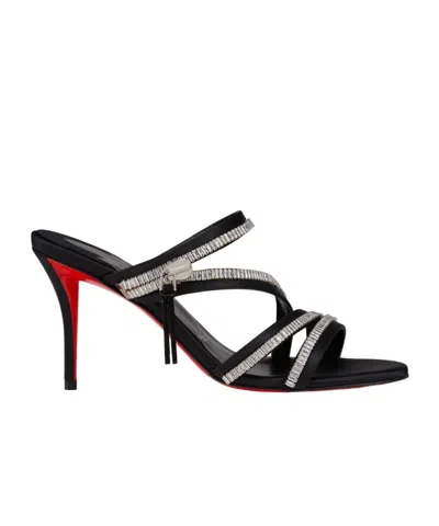 CHRISTIAN LOUBOUTIN MERYLZIP STRASS SANDAL