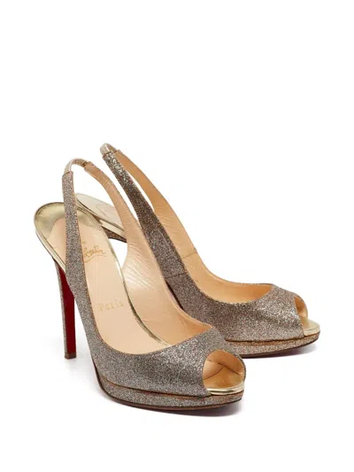 Pre-owned Christian Louboutin Metallic Pumps