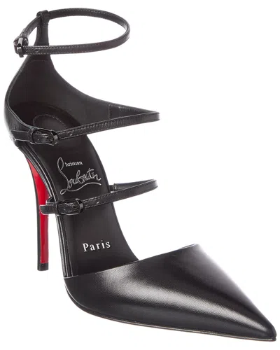 Christian Louboutin Milena 100 Leather Pump In Black