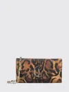 Christian Louboutin Loubi54 Clutch Bag In Bengal-print Leather In Multi