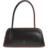 Christian Louboutin Mini Eloise Leather Baguette Bag In Black