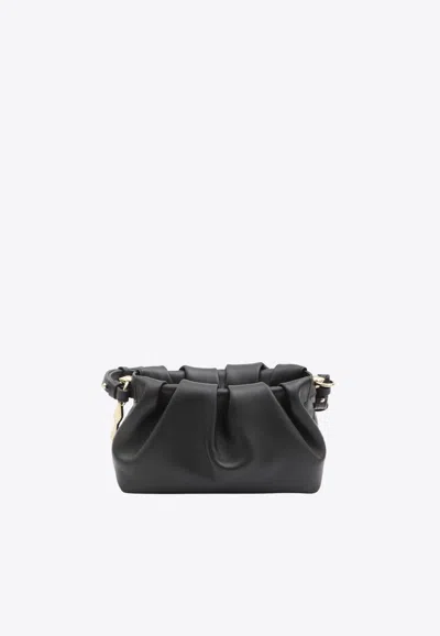 Christian Louboutin Mini Eva Nappa Leather Crossbody Bag In Black