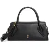 Christian Louboutin Mini Lambskin Baquette Bag In Black