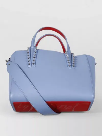 Christian Louboutin Mini Leather Tote Bag Studded Handles