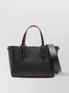 Christian Louboutin Mini Leather Tote Studded Handles