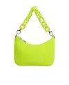 Christian Louboutin Loubila Chain Mini Leather Shoulder Bag In Green