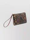 Christian Louboutin Mini Pouch With Animal Print Design