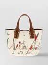 Christian Louboutin Mini Shopping Bag Studded Handles