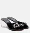 Christian Louboutin Minny Bubble 70 Patent Leather Mules