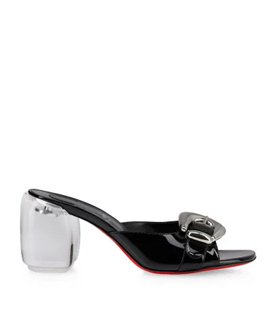 Christian Louboutin Minny Leather Heeled Mules 70