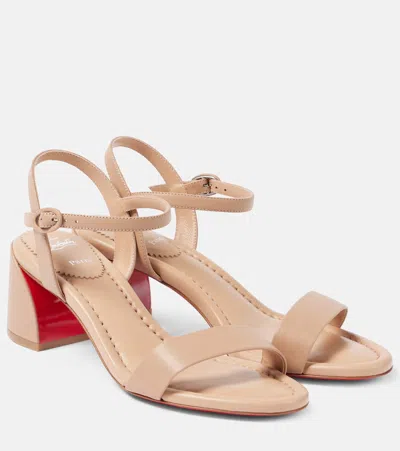 Christian Louboutin Miss Jane Sandal In Blush