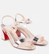Christian Louboutin Sandalen Miss Jane 55 Aus Leder In Pink
