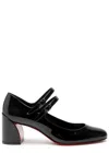 Christian Louboutin 55mm Miss Jane Patent Leather Pumps In Black
