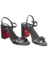 Christian Louboutin Miss Jane Nappa Leather Heeled Sandals 85