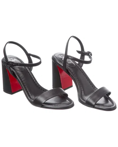 Christian Louboutin Miss Jane 85 Leather Sandal (authentic Pre-loved)