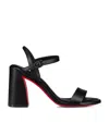 Christian Louboutin Miss Jane Nappa Leather Heeled Sandals 85 In Black