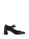 Christian Louboutin 55mm Miss Jane Patent Leather Pumps In 000 Black