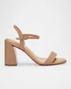 Christian Louboutin Miss Sabina Patent Leather Sandals In N295 Blush
