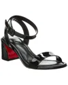 Christian Louboutin Miss Sabina Red Sole Ankle-strap Sandals In Black