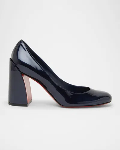 Christian Louboutin Miss Sabina Patent Red Sole Pumps