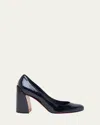Christian Louboutin Miss Sabina Patent Red Sole Pumps