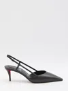 Christian Louboutin Pointed Toe Sling Back Stiletto Pumps