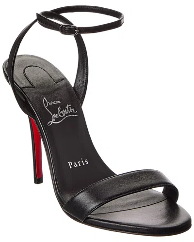 Christian Louboutin Miss Z 100 Leather Sandal In Multi