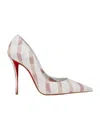 Christian Louboutin Miss Z 100 Mm Pumps In White