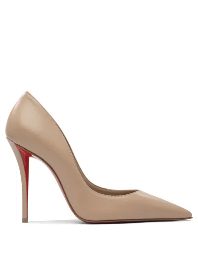 Christian Louboutin Miss Z 100 Nappa/lining Heeled Shoes Pink