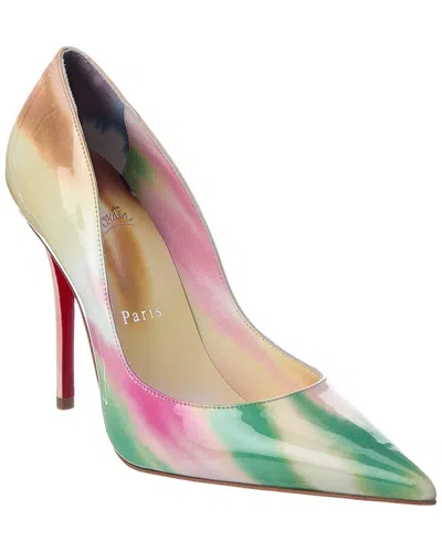 Christian Louboutin Miss Z 100 Patent Pump In Multi