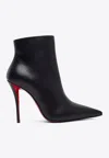 Christian Louboutin 100mm Miss Z Pointed-toe Stiletto Boots In Black