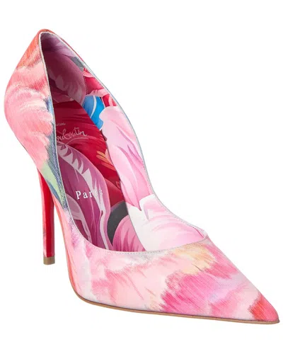 Christian Louboutin Miss Z 100 Floral Pumps In Multi