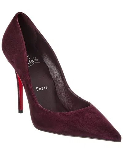Christian Louboutin Miss Z 100 Suede Pump In Multi