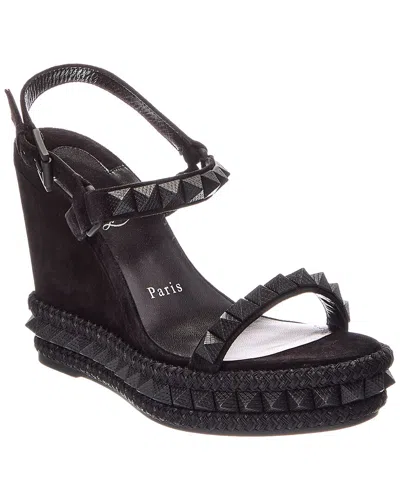 Christian Louboutin Christian Loboutin Miss Z 100mm Leather Pump In Black