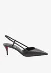 Christian Louboutin Pointed Toe Sling Back Stiletto Pumps