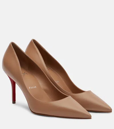 Christian Louboutin Miss Z 80 Leather Pumps