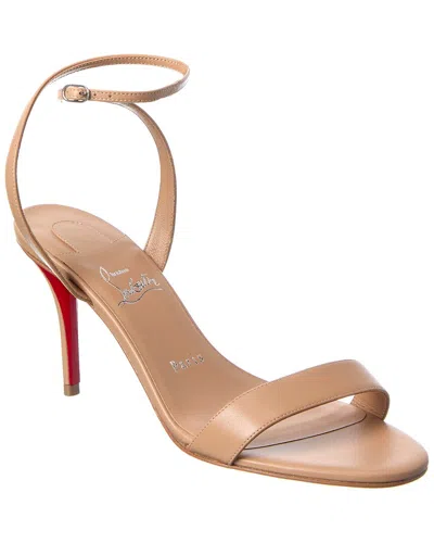 CHRISTIAN LOUBOUTIN CHRISTIAN LOUBOUTIN MISS Z 80 LEATHER SANDAL