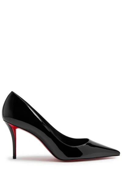 Christian Louboutin Miss Z 80 Patent Leather Pumps In Black