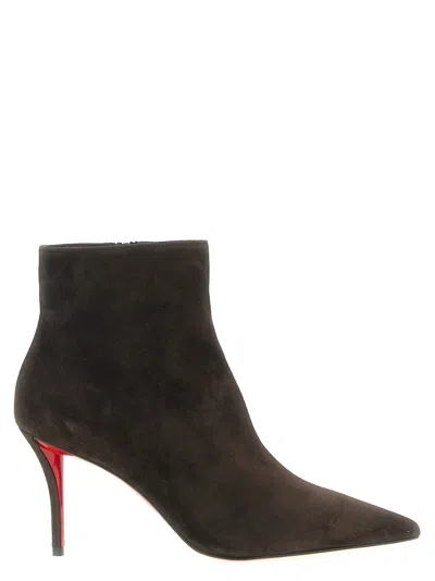 CHRISTIAN LOUBOUTIN MISS Z ANKLE BOOTS