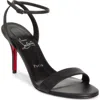 Christian Louboutin Miss Z Ankle Strap Sandal In Black