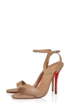 Christian Louboutin Miss Z Sandal 100 Sandals In Powder Leather In Neutral