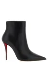 Christian Louboutin Ankle Boots With Pointed Toe And Stiletto In Black