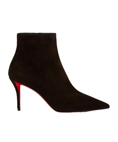 Christian Louboutin Miss Z Booty In Brown