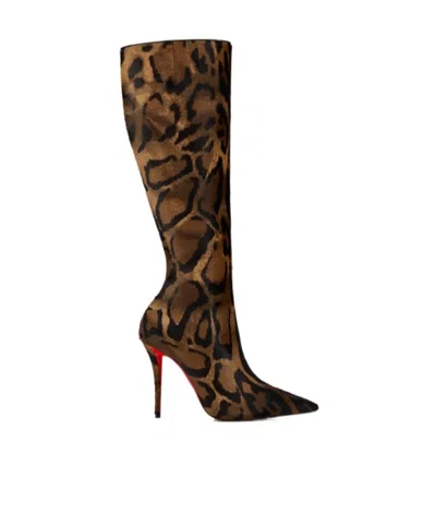 Christian Louboutin Miss Z Botta In Brown